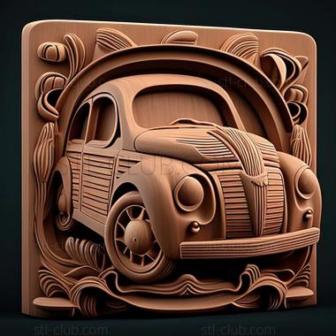 3D модель Fiat 518 (STL)